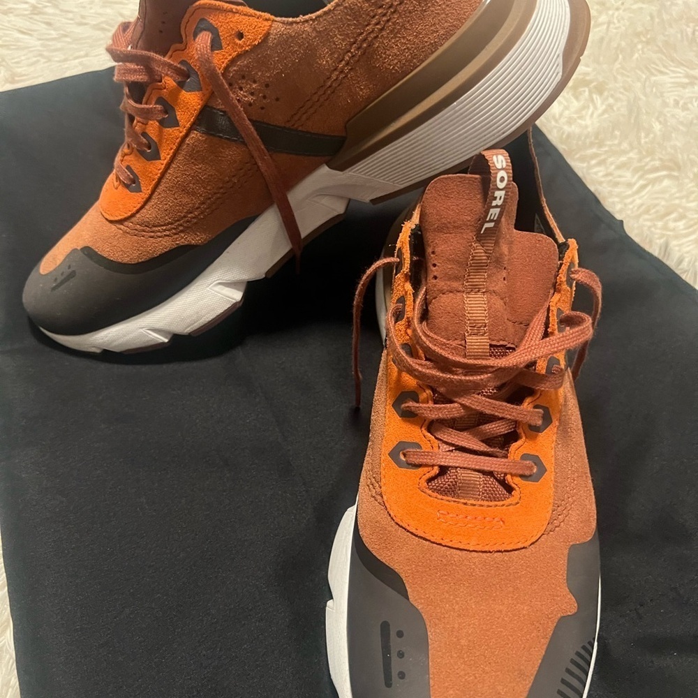 Sorel Men's Orange Sneakers - Picture 1 of 12
